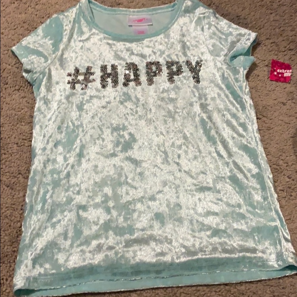 Silk happy shirt